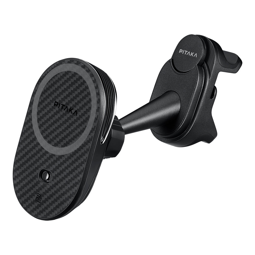 Pitaka MagEZ Pro 2 M-safe Şarj Özellikli Qi2 Tesla Model Y ve Model 3 Uyumlu Aramid Fiber Araç Telefon Tutucu Pitaka MagEZ Pro 2 M-safe Şarj Özellikli Qi2 Tesla Model Y ve Model 3 Uyumlu Aramid Fiber Araç Telefon Tutucu
